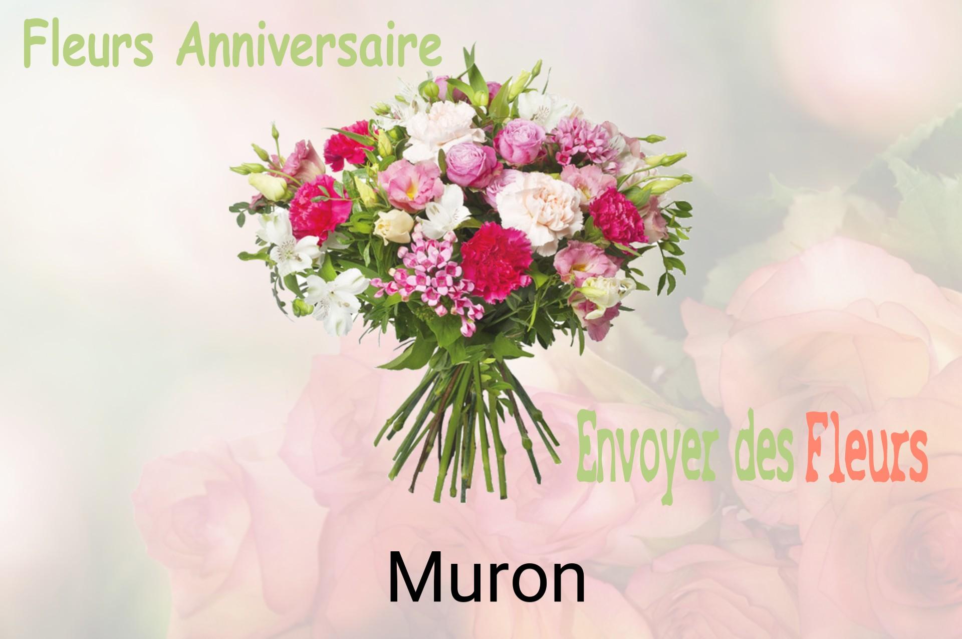 Bouquet de fleurs d’anniversaire livré à Muron